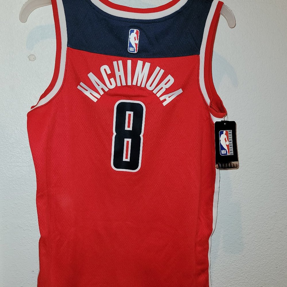 Nike brand WASHINGTON WIZARDS RUI HACHIMURA Swingman Men's JERSEY Sz Small NWT '